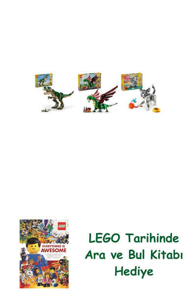 Bloomsbury مجموعة كرياتور 119 (31151 + 31161 + 31163) + كتاب البحث والبحث كهدية