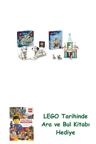 Bloomsbury مجموعة ديزني 29 (43271 + 43265) + كتاب البحث والبحث كهدية