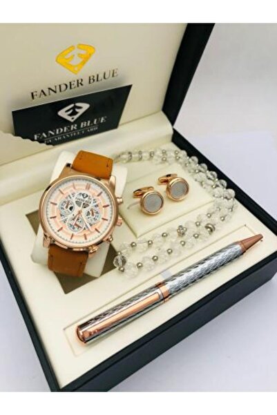 FANDER BLUE Men's Leather Set - Venderblow