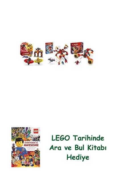 Bloomsbury مجموعة نينجاجو 123 (71826 + 71812 + 71830)