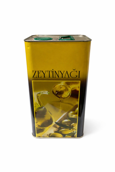 ZÜMHA 5 Litre Taş Sıkma Bursa Gemlik Zeytinyağı Teneke