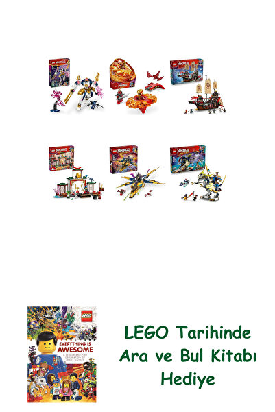 Bloomsbury مجموعة نينجاغو 472 (71807 + 71823 + 71848 + 71831 + 71833 + 71843)