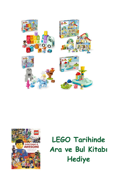 Bloomsbury Duplo Seti 546 (10421 + 10994 + 10418 + 10989) + Ara ve Bul Kitabı...