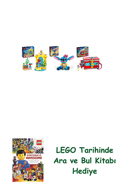 Bloomsbury مجموعة ديزني 177 (43235 + 43249 + 43276) + كتاب البحث والبحث كهدية