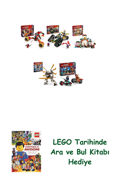 Bloomsbury مجموعة نينجاغو 310 (71830 + 71820 + 71831 + 71821 + 71838)