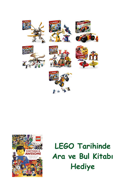 Bloomsbury مجموعة نينجاجو 535 (71821 + 71804 + 71780 + 71809 + 71818 + 71826 ...