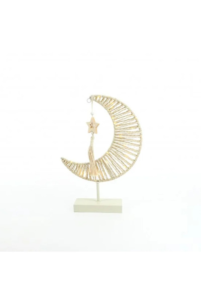 Generic Elegant natural-style crescent moon decorative sculpture