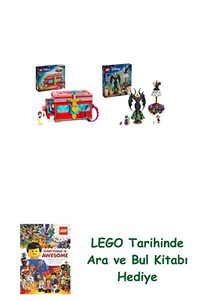 Bloomsbury مجموعة ديزني 88 (43276 + 43262) + كتاب البحث والبحث كهدية