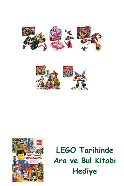 Bloomsbury مجموعة نينجاجو 301 (71820 + 71824 + 71830 + 71818 + 71834)