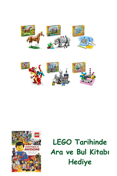 Bloomsbury مجموعة كرياتور 438 (31166 + 31171 + 31174 + 31145 + 31168 + 31169)...