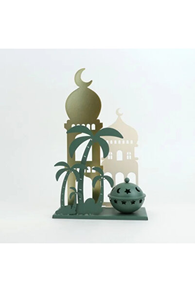 Generic Ramadan incense burner, green color