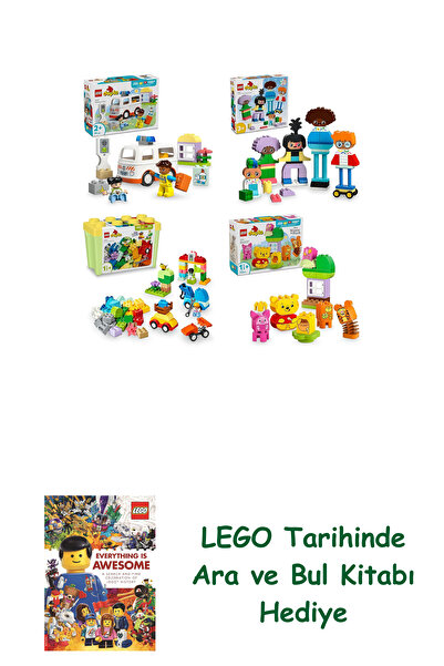 Bloomsbury Duplo Set 570 (10447 + 10423 + 10439 + 10457) + Search and Find Bo...