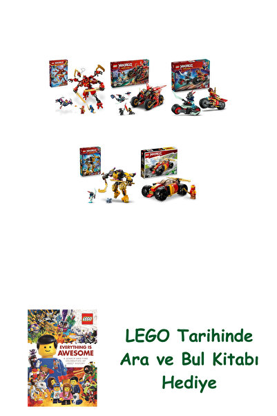 Bloomsbury مجموعة نينجاجو 318 (71812 + 71844 + 71838 + 71839 + 71780)