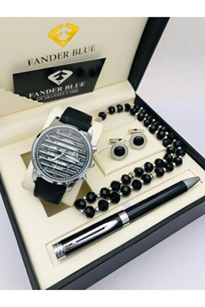 FANDER BLUE Men's Leather Set - Fundablo