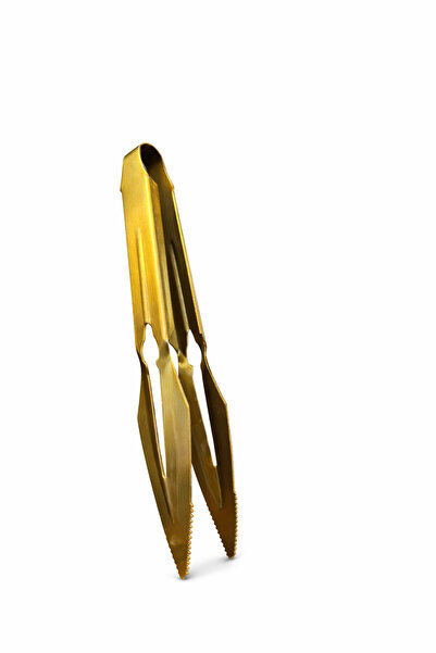 puffstore Gold Renk Metal Nargile Közü Maşası | Isıya Dayanıklı Köz Tutacağı