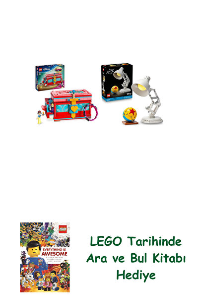 Bloomsbury مجموعة ديزني 55 (43276 + 21357) + كتاب البحث والبحث كهدية