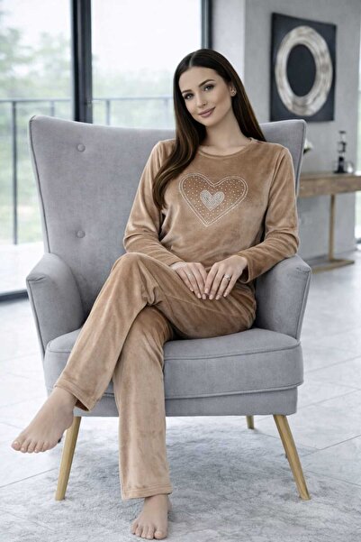 VAKİATR KADIN PİJAMA TAKIMI KADİFE vakia.tr