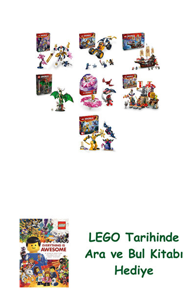 Bloomsbury مجموعة نينجاجو 580 (71807 + 71811 + 71848 + 71847 + 71824 + 71818 ...