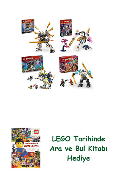 Bloomsbury مجموعة نينجاجو 261 (71821 + 71807 + 71843 + 71827)