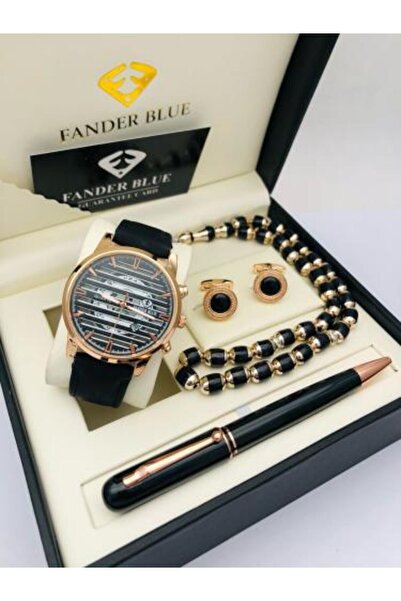 FANDER BLUE Men's Leather Set - Fundablo