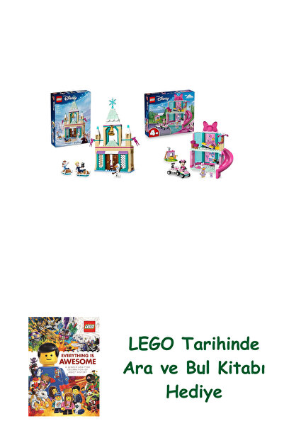 Bloomsbury مجموعة ديزني 100 (43265 + 43274) + هدية كتاب البحث والبحث