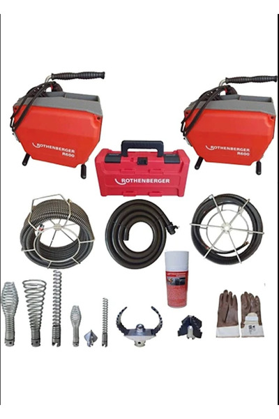 Rothenberger R600: Profesyonel Kanal Tıkanık Açma Makinesi (Büyük İşler için ...