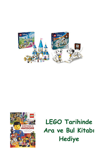 Bloomsbury مجموعة ديزني 13 (43275 + 43271) + هدية كتاب البحث والبحث