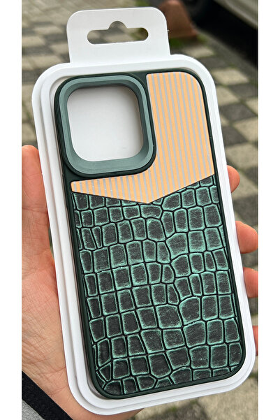 EDELFU iPhone 15 Pro Compatible - Snake Skin Pattern Cover Premium Sides Sili...