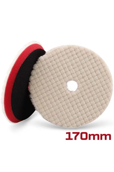 Jo Moyner Yün Pasta Keçesi Orta Çizik Giderici Cırtlı Polisaj Yünü Tüylü Past...