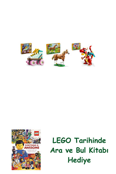 Bloomsbury مجموعة كرياتور 195 (31148 + 31166 + 31145) + كتاب البحث والبحث كهدية