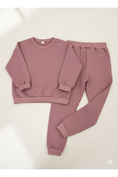 Minoly Store Erkek\Kız Çocuk 3 İplik Pamuklu Eşofman Takımı – Günlük & Okul K...