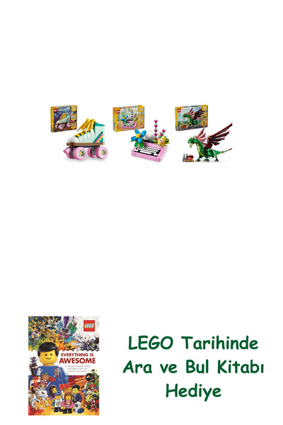 Bloomsbury مجموعة كرياتور 188 (31148 + 31169 + 31161) + كتاب البحث والبحث كهدية