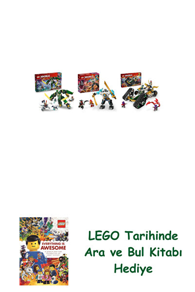 Bloomsbury مجموعة نينجاجو 109 (71845 + 71827 + 71820)