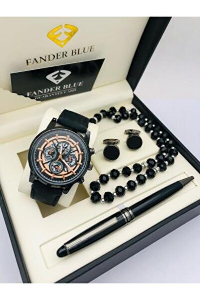 FANDER BLUE Men's Leather Set - Venderblow