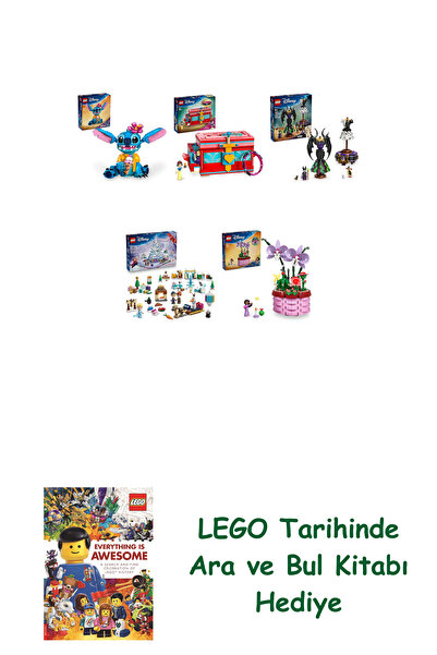 Bloomsbury Disney Seti 345 (43249 + 43276 + 43262 + 43273 + 43237) + Ara ve B...