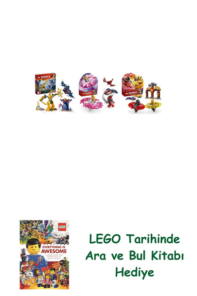 Bloomsbury Σετ Νίντζαγκο 164 (71804 + 71824 + 71826)