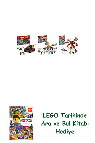 Bloomsbury مجموعة نينجاجو 122 (71844 + 71809 + 71812)