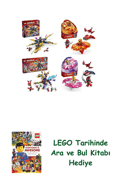 Bloomsbury مجموعة نينجاجو 297 (71833 + 71823 + 71836 + 71824)