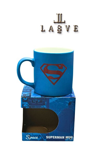 Superman New Season Special Design Patterned Mug with Handle in Modern Specia...