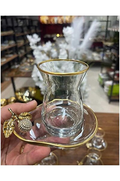 ÇNR Home Collection PAŞABAHÇE ÖZEL SERİ 6 'lı ÇAY SETİ