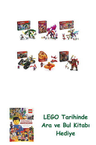 Bloomsbury مجموعة نينجاجو 439 (71845 + 71832 + 71836 + 71820 + 71823 + 71846)