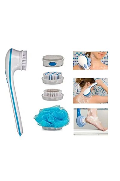 OEM Spin Spa shower brush - with 5 interchangeable heads