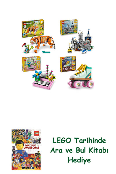 Bloomsbury مجموعة كرياتور 239 (31129 + 31168 + 31169 + 31148) + هدية كتاب الب...