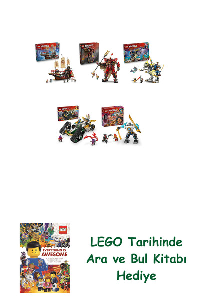 Bloomsbury مجموعة نينجاغو 302 (71848 + 71846 + 71843 + 71820 + 71827)