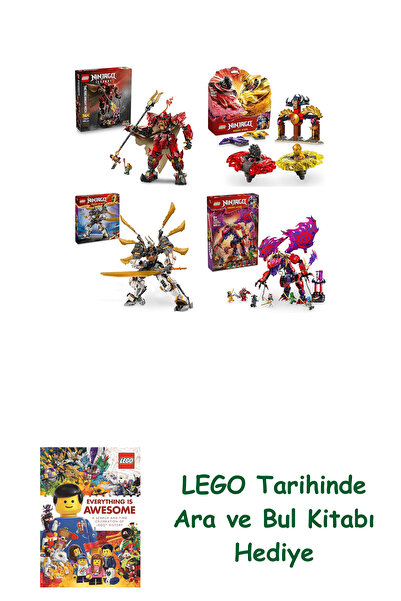 Bloomsbury مجموعة نينجاجو 271 (71846 + 71826 + 71821 + 71832)