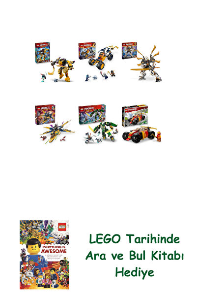 Bloomsbury مجموعة نينجاجو 451 (71839 + 71811 + 71821 + 71833 + 71845 + 71780)