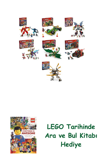 Bloomsbury مجموعة نينجاجو 590 (71808 + 71828 + 71834 + 71836 + 71829 + 71844 ...