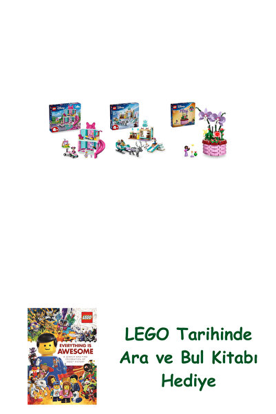 Bloomsbury مجموعة ديزني 162 (43274 + 43256 + 43237) + هدية كتاب البحث والبحث