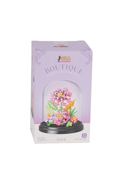 Store Fanuslu Çiçek Bricks | Mini Blok Çiçek & Dekoratif Fanus Seti | 6+ Yaş ...