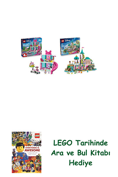 Bloomsbury مجموعة ديزني 40 (43274 + 43267) + كتاب البحث والبحث كهدية